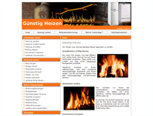 Tablet Screenshot of guenstig-heizen.net